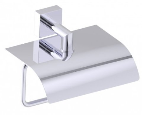 Madrid Toilet Paper Holder w/Cover in 