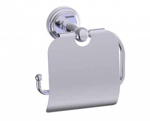 Florence Toilet Paper Holder With Splash Guard in 