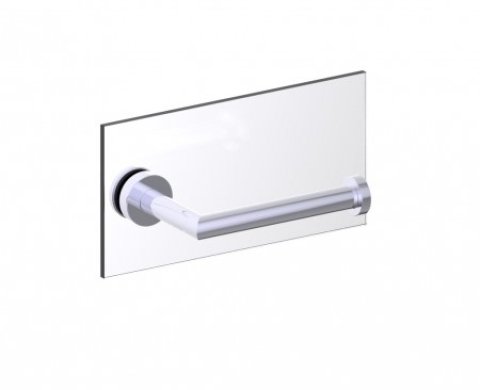 Oslo Through Glass Toilet Paper Holder in 