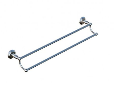 Florence Double Towel Bar 24'' in 