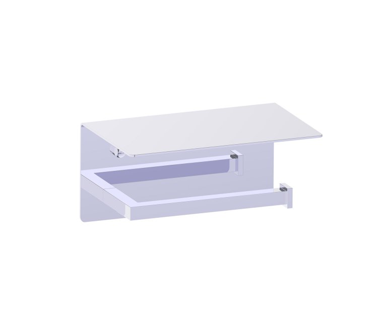 266 Series Toilet Paper Holder with Shelf