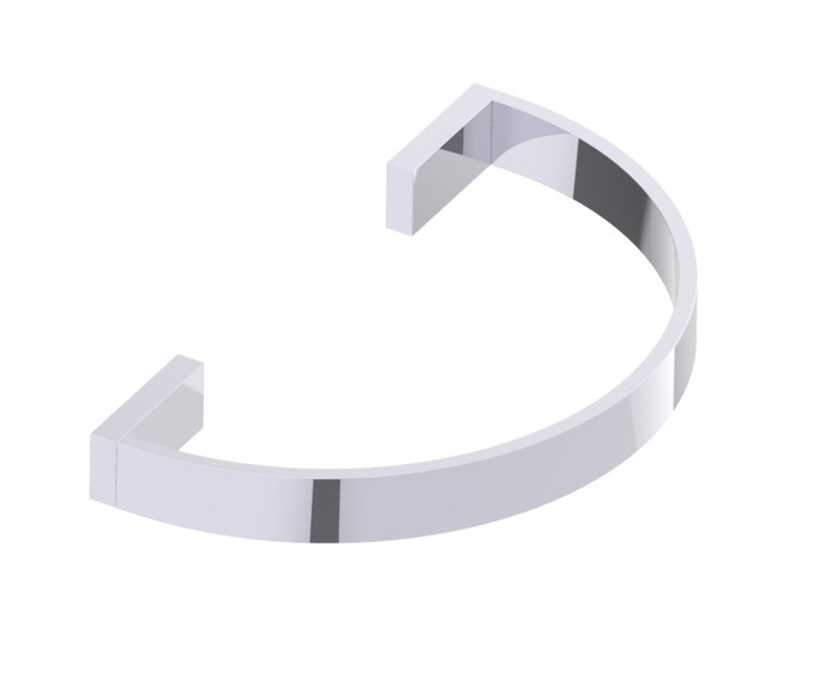 COLOGNE CURVED TOWEL RING in