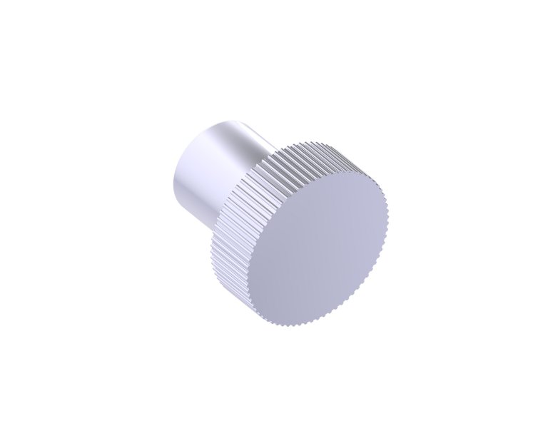 Straight Knurled Knob