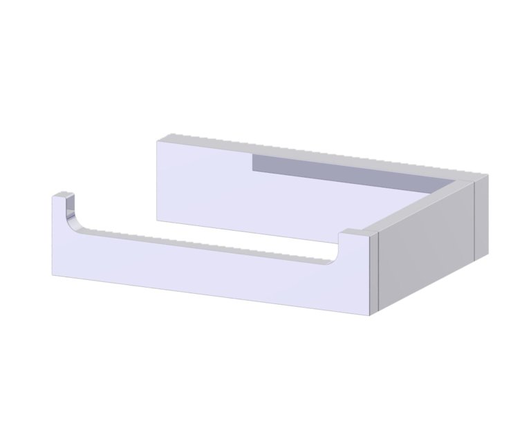 Berlin Toilet Paper Holder Left in