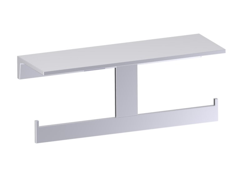 Berlin Shelf w/ Double Toilet Paper Holder in