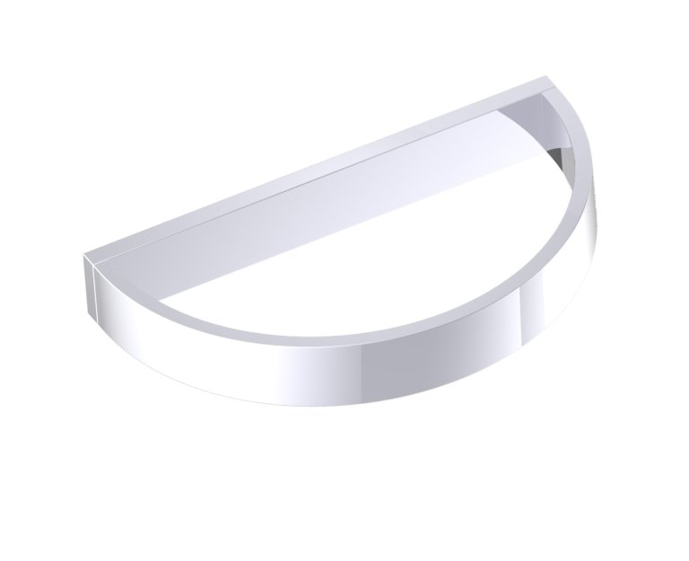 BERLIN HALF MOON TOWEL RING in
