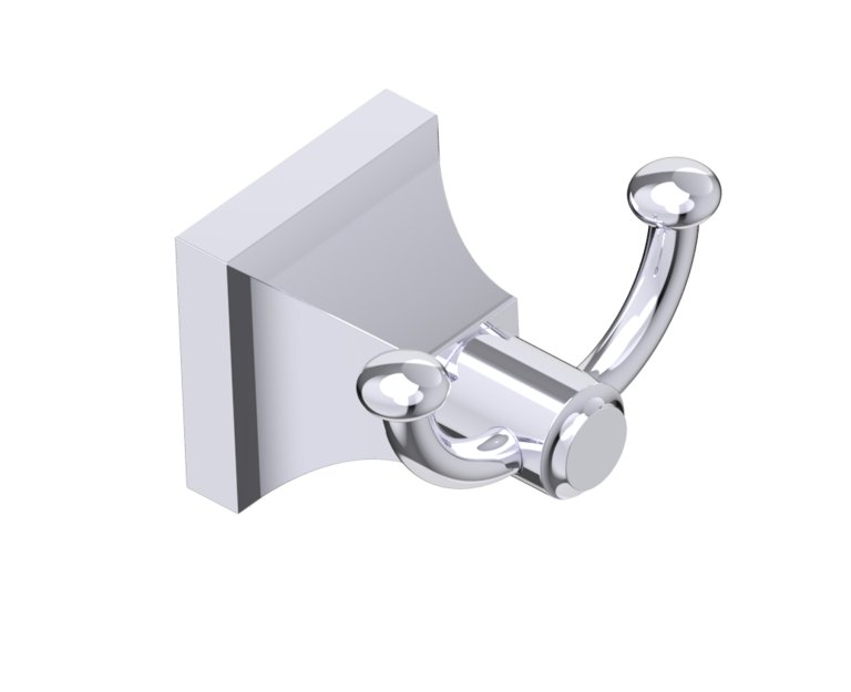 Glasgow Double Prong Robe Hook