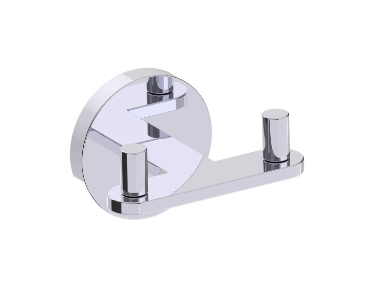 Frankfurt Double Prong Robe Hook in