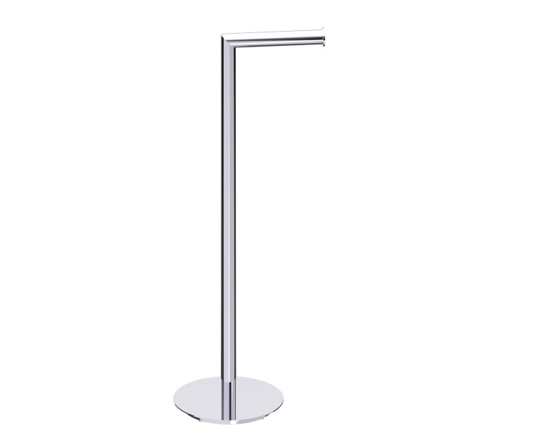 Free Standing Toilet Paper Holder- Round
