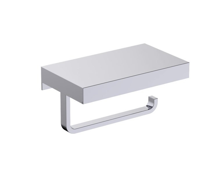 Toilet Paper Holder With Shelf in