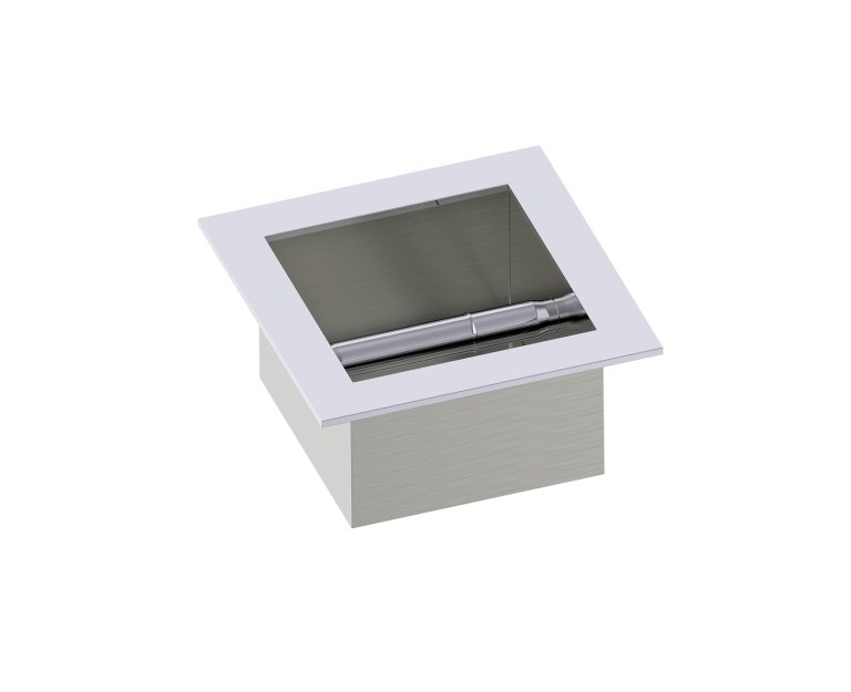 Decorative Recessed Toilet Paper Holder in