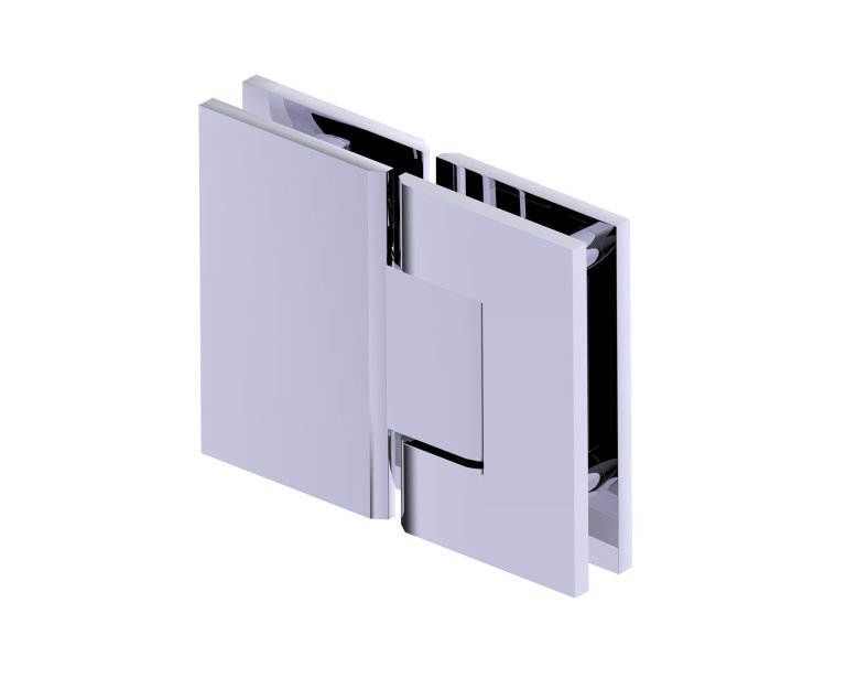 YORK - 180 Degree Glass-to-Glass Standard Hinge in