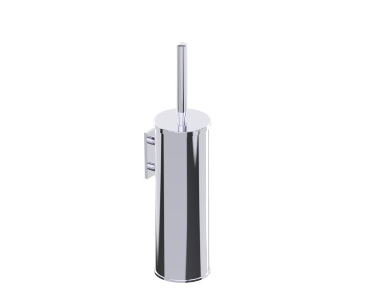 Oslo Wall-Mounted Toilet Brush Set in