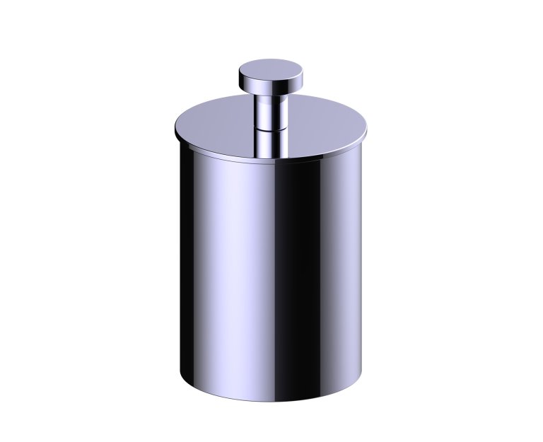 Oslo Bathroom Vanity Counter Top Canister Large in