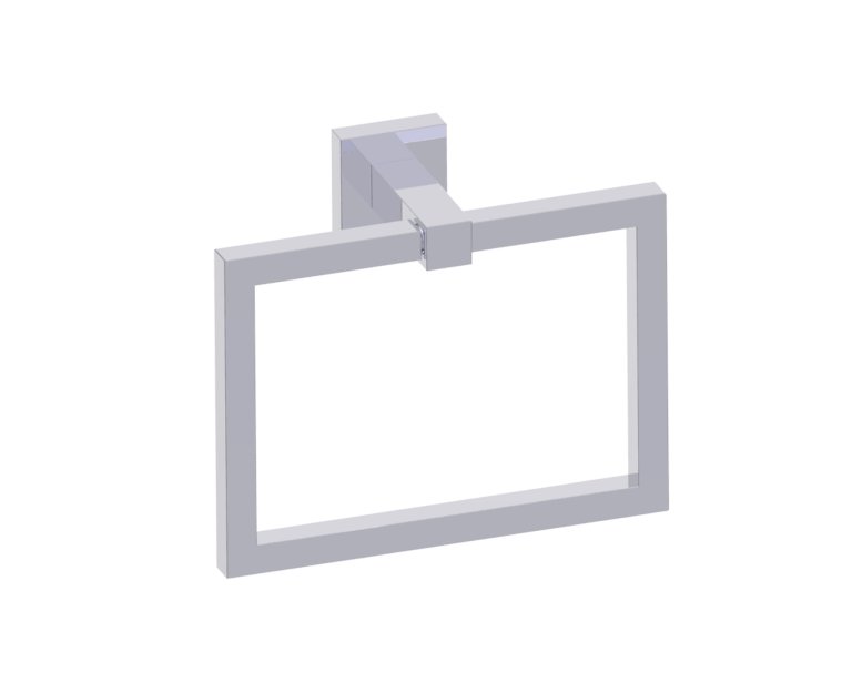 London Towel Ring - Square in