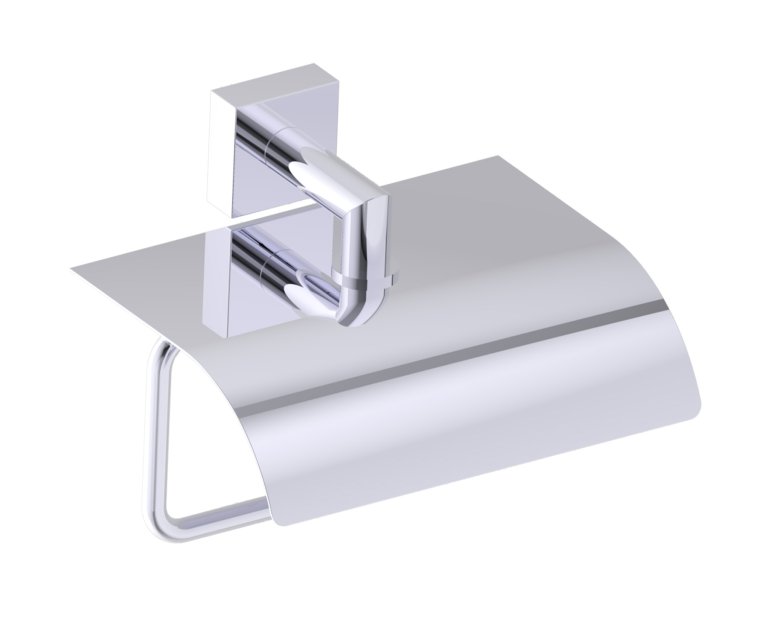 Madrid Toilet Paper Holder w/Cover in