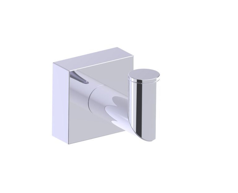 KES A4261 Solid Aluminum Robe Hook – Wall Mount Single Coat Hook – Bathroom Lavatory – Stainless Steel