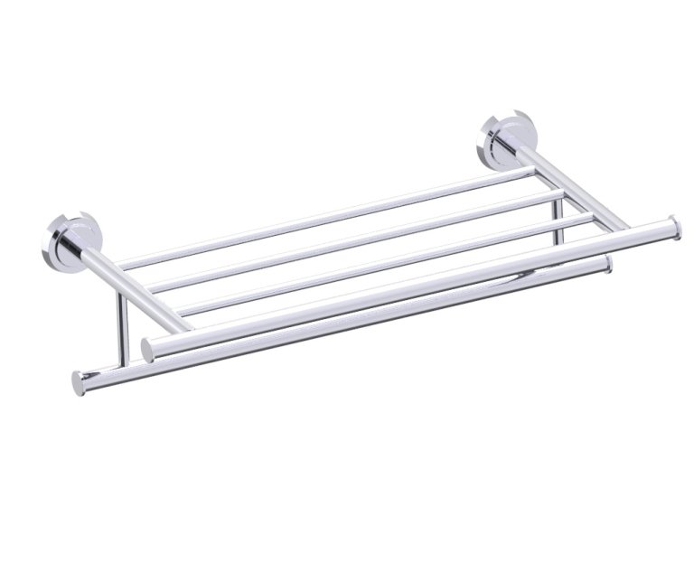 Sofia Towel Shelf w/Towel Bar 21" in