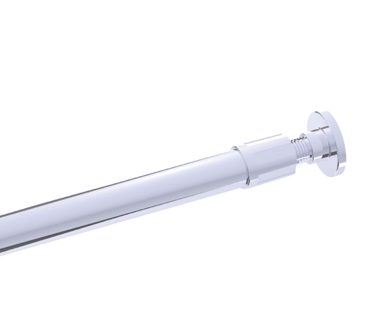 Shower Rods Stainless Steel 5'/6'