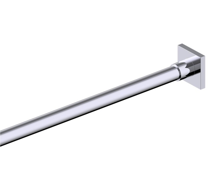 Madrid Straight Shower Rod 5'/6'