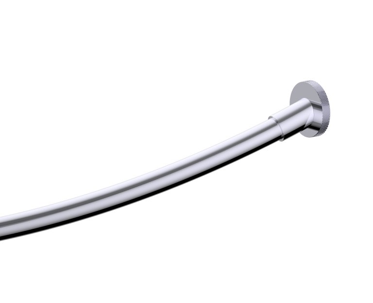 Circo Knurled Shower Rods 5'/6'