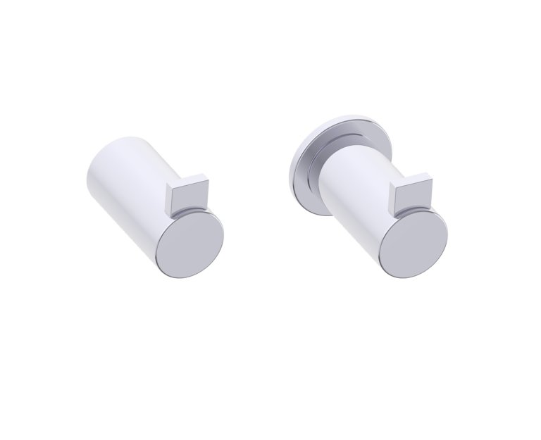 Puro Robe Hook Porto Robe Hook | Kartners Bathroom Accessories