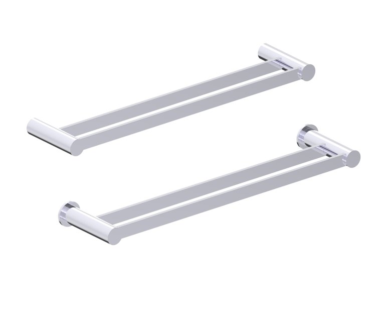 Porto Double Towel Bars in