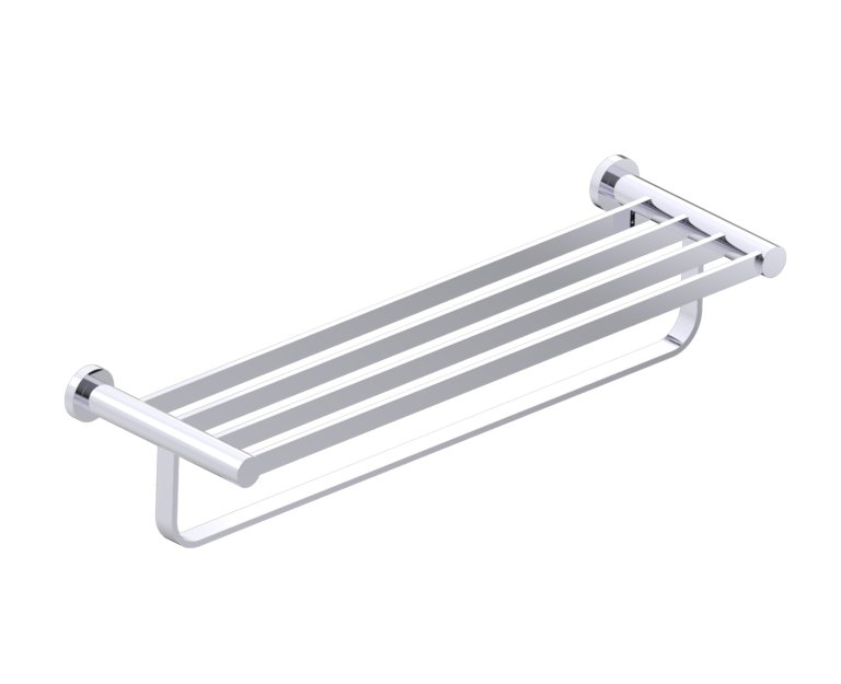 Porto Towel Shelf With Towel Bar