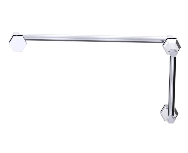 Pisa Offset Shower Door Handles