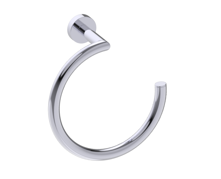 Oslo Solid Back Towel Ring