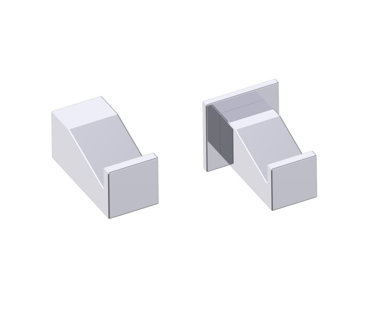 Lisbon Single Prong Robe Hook in
