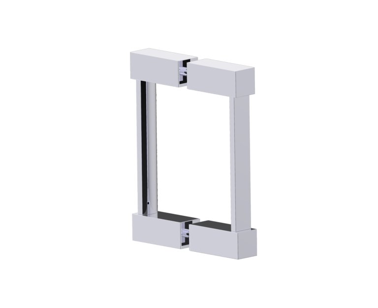 Lisbon Double Shower Door Handles in