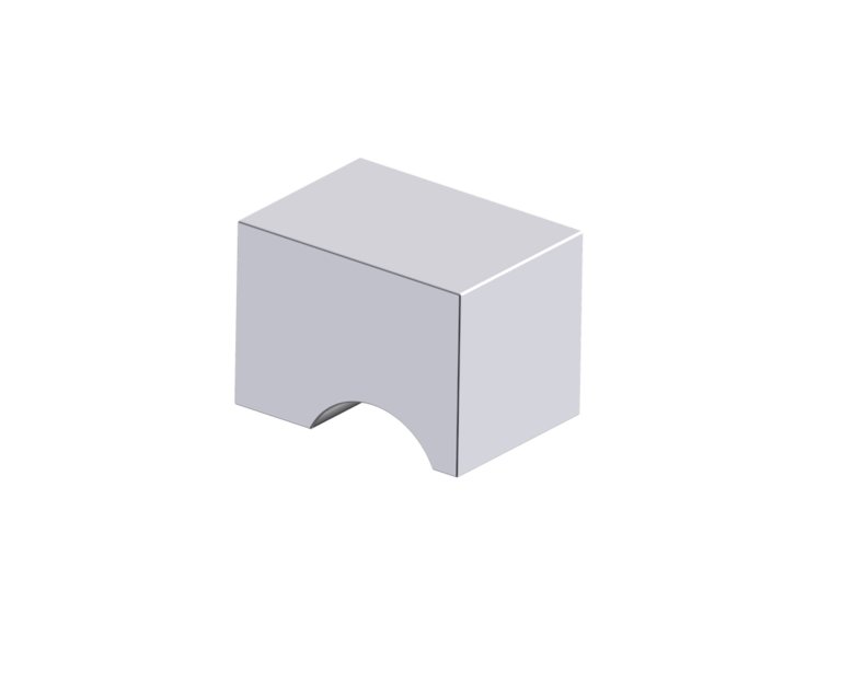 Munich Single Glass Door Knob