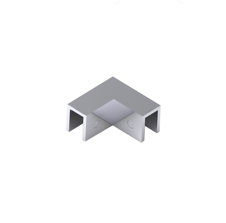 BRADFORD - 90 Degree Glass Clamp