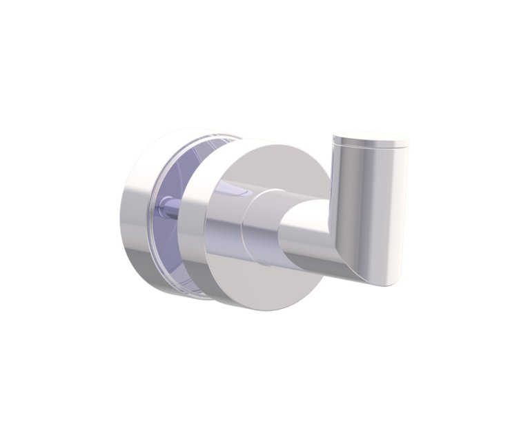OSLO Single Through Glass Robe Hook in