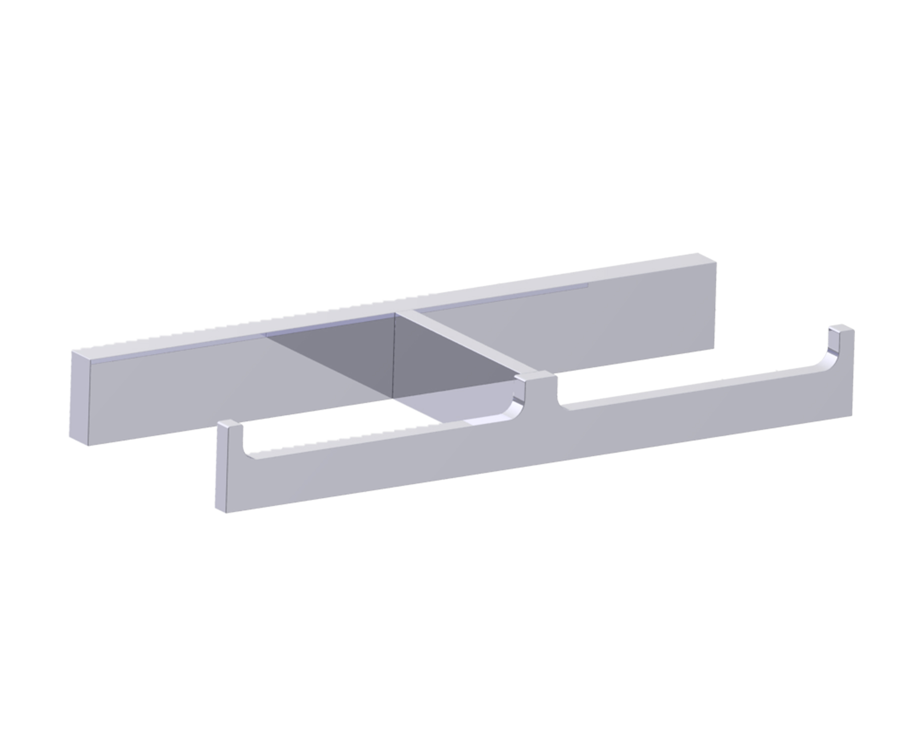 Berlin Double Toilet Paper Holder in 