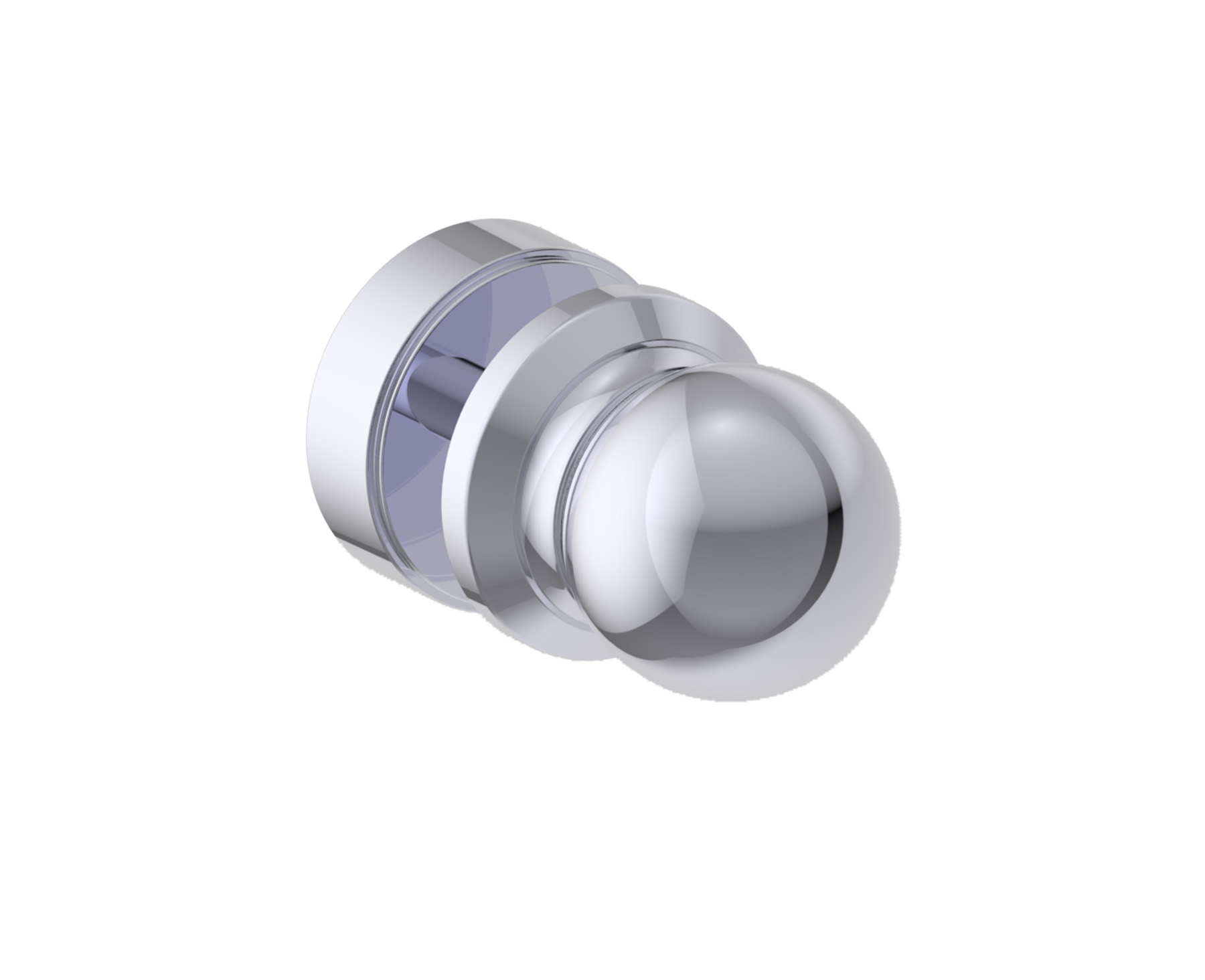 Florence Single Shower Door Handle Knob in 