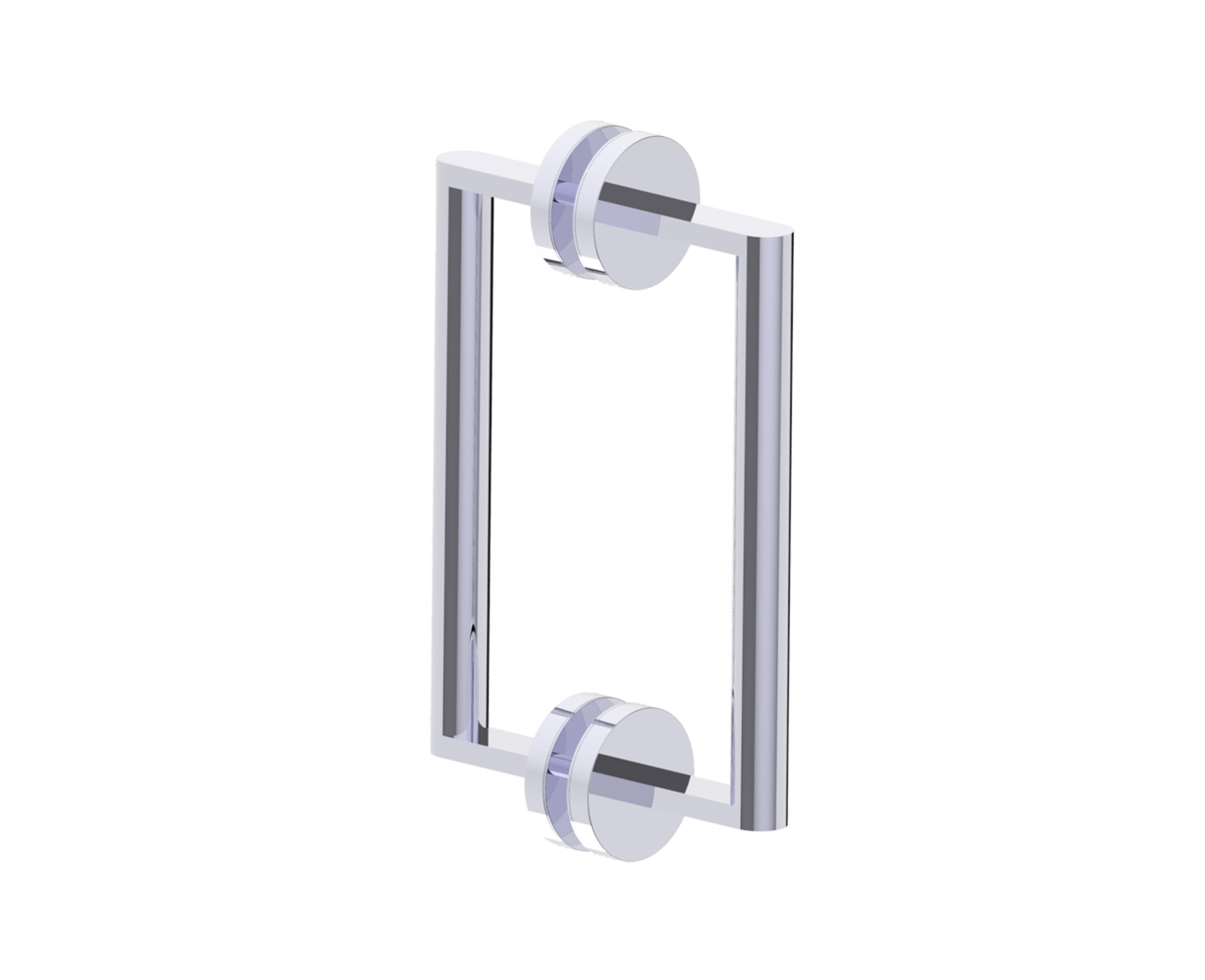 Frankfurt Double Shower Door Handles in 