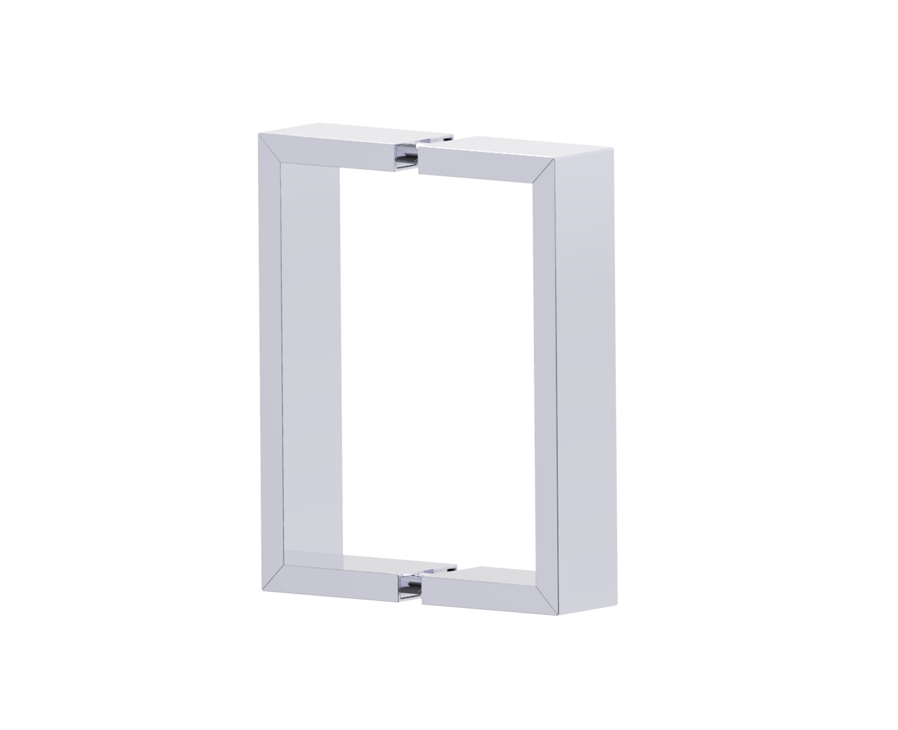 Hamburg Double Shower Door Handles in 