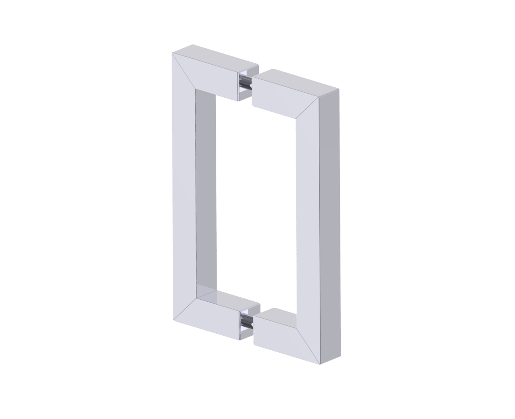 London Double Shower Door Handles in 