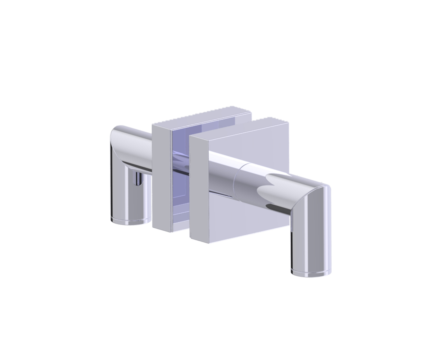 Madrid Double Shower Door Knobs in 