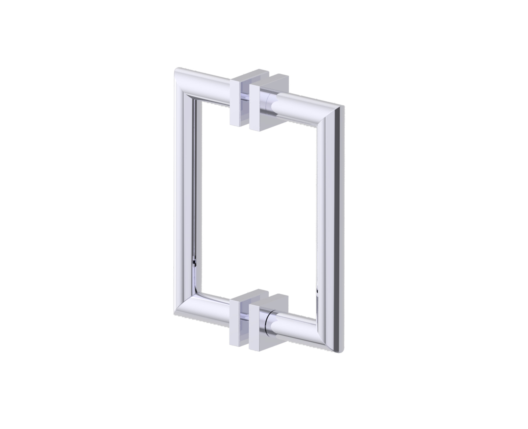 Madrid Double Shower Door Handles in 