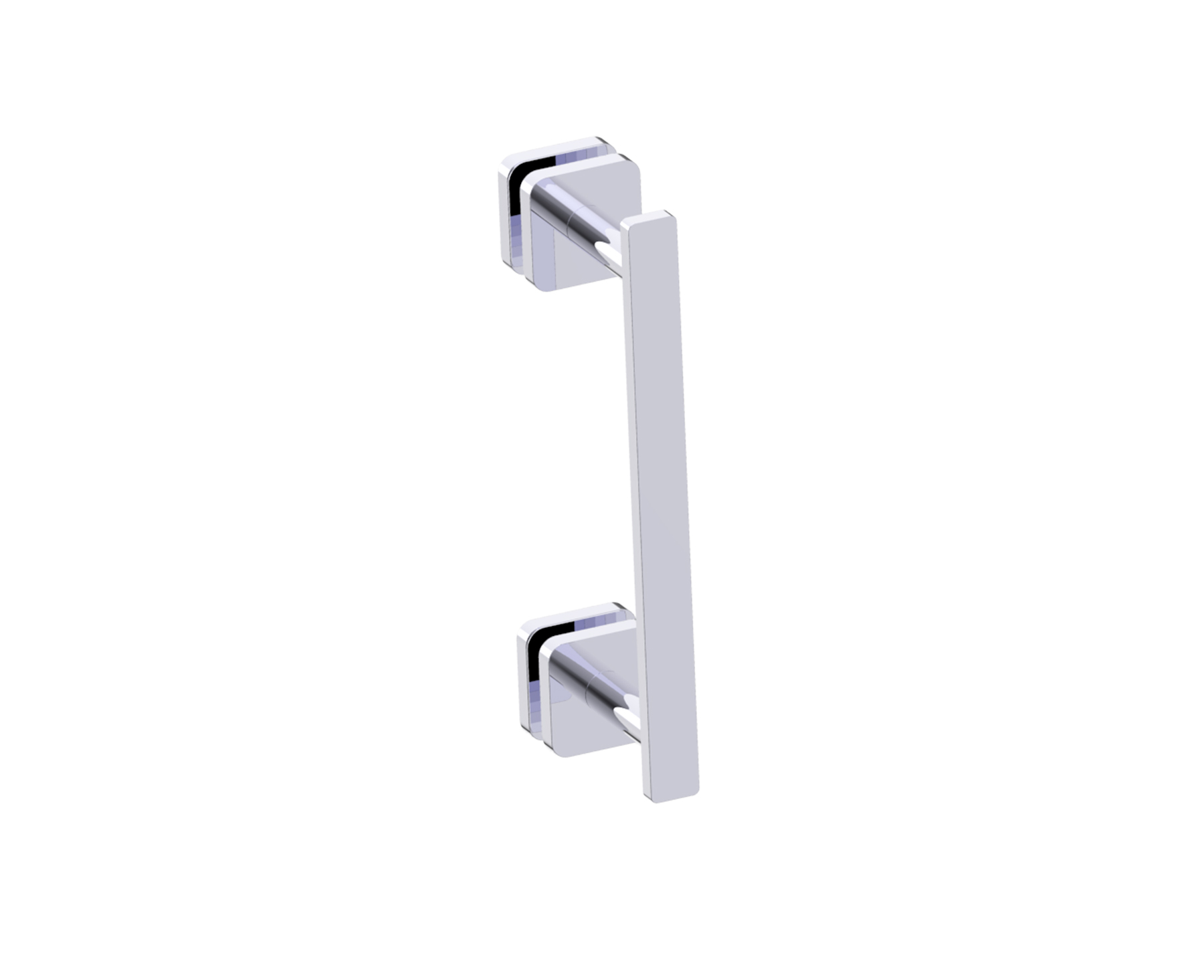 Milan Single Shower Door Handles in 