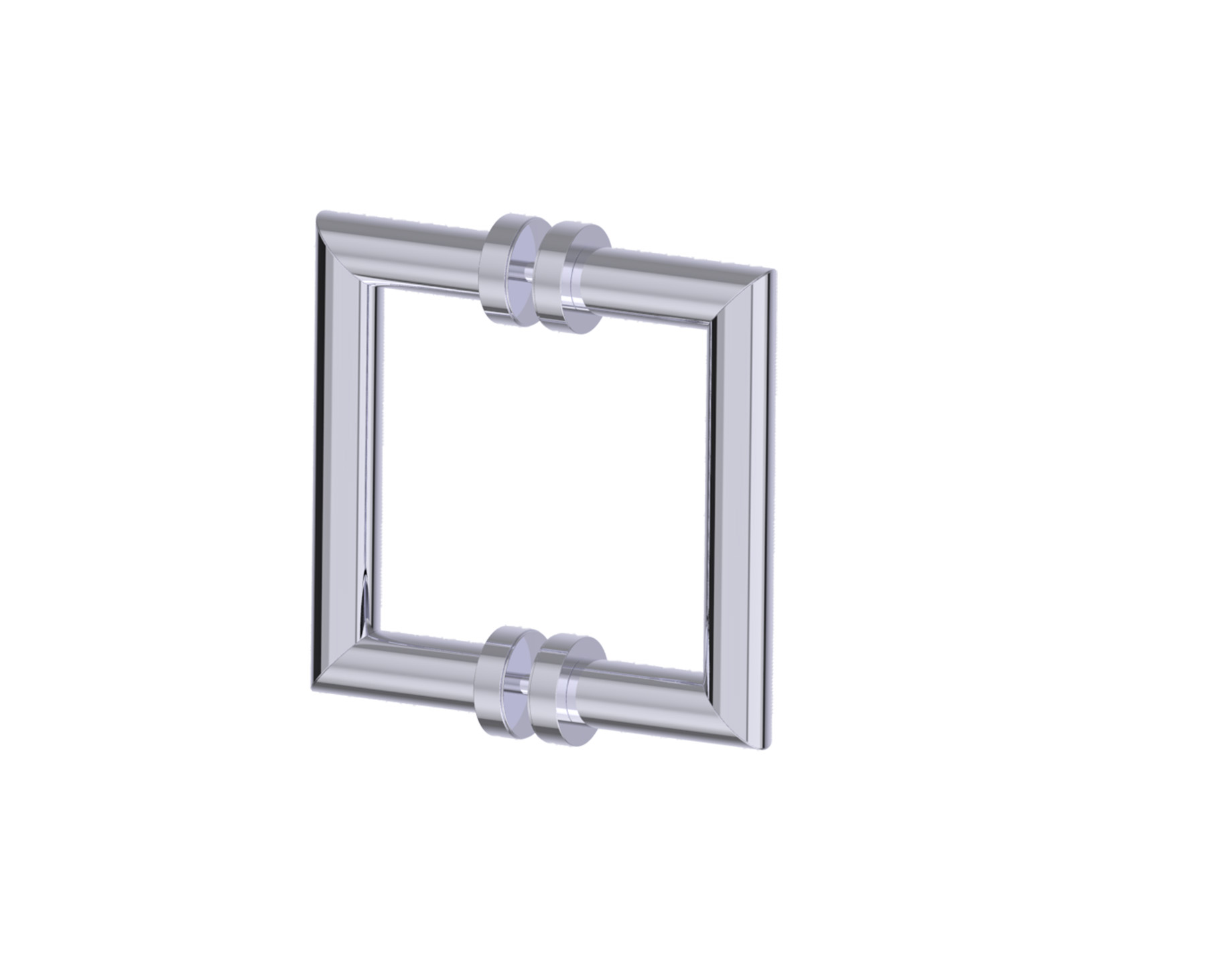 Oslo Double Shower Door Handles in 