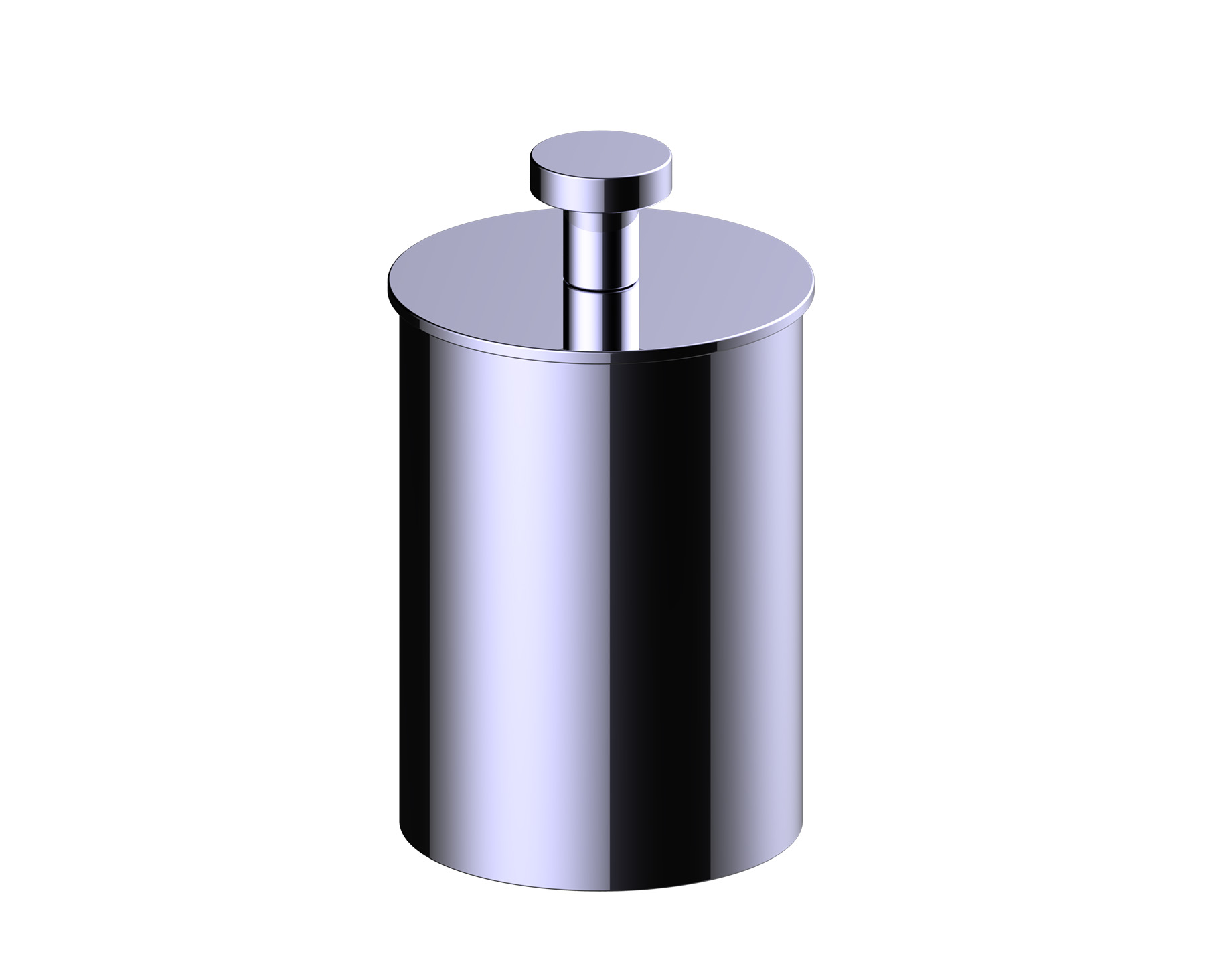 Oslo Bathroom Vanity Counter Top Canister Large in 