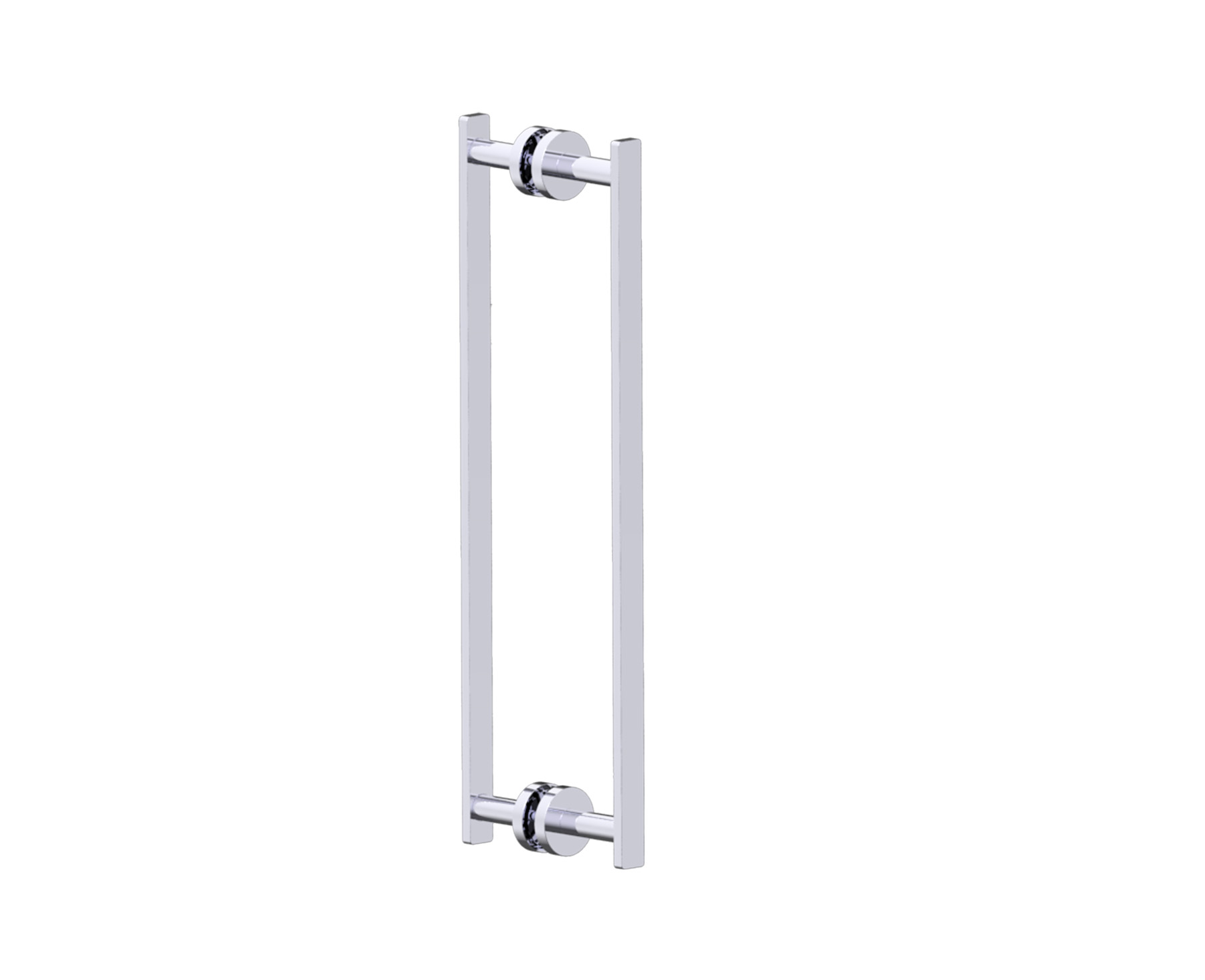 Siena Double Shower Door Handles in 