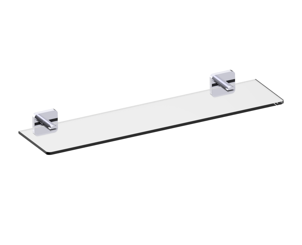 Milan Glass Shelf 20" in 