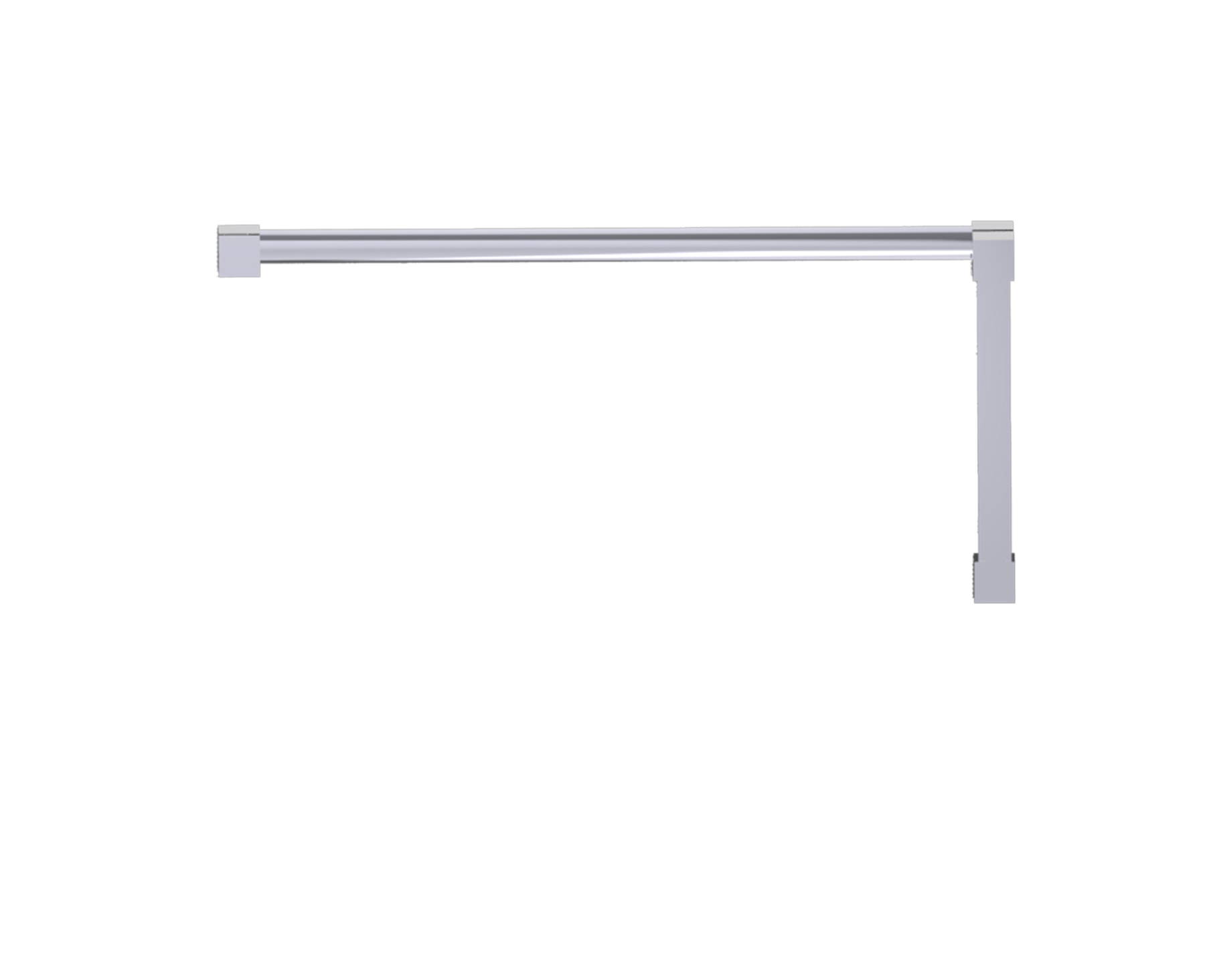 Lisbon Offset Shower Door Handles in 