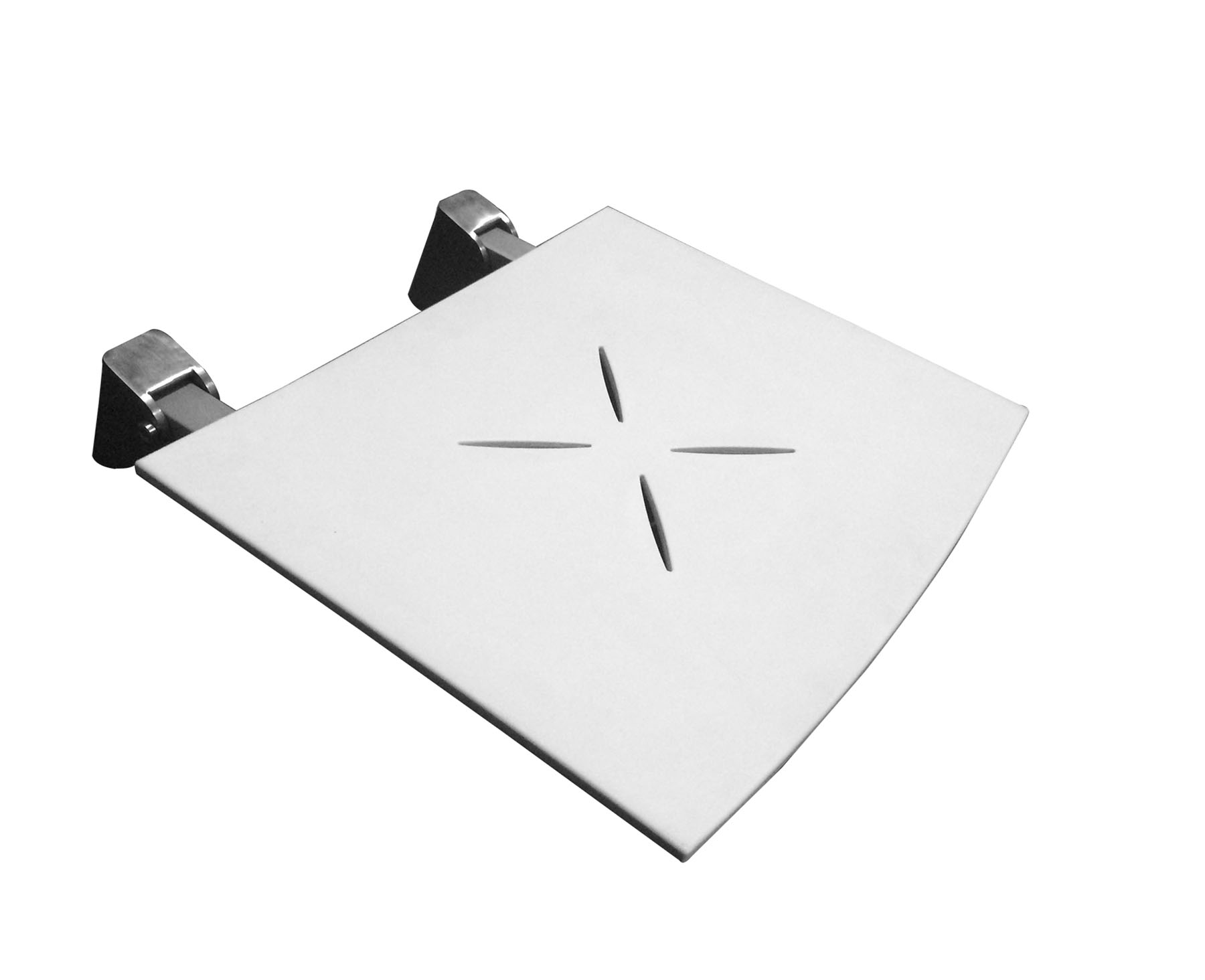 Fold up shower seat-WHITE in 